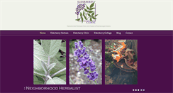 Desktop Screenshot of elderberryherbals.ca